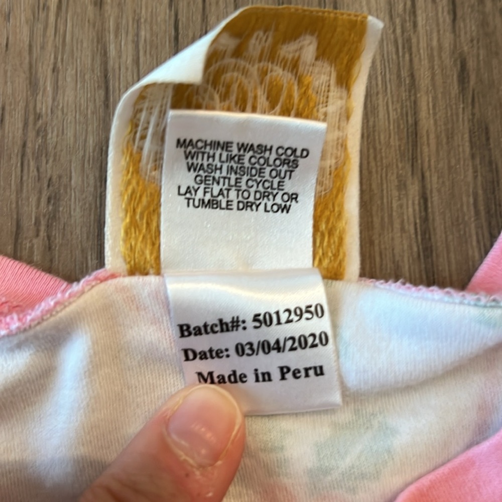 The Beaufort Bonnet Company: Festive Pajama Top Pink Stripe: Size 6 - Picture 5 of 5